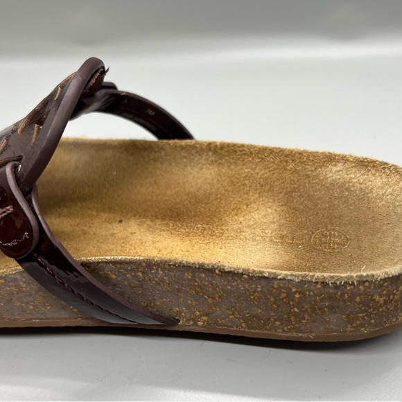 Tory Burch Miller Cloud Sandals Size 7 Brown - Picture 3 of 16